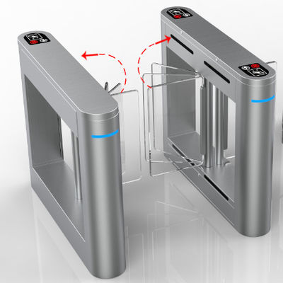 IP54 스테인리스 스틸 스윙 게이트 600mm 통로 RS485/TCP/IP 인터페이스